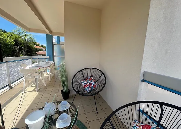 T2 Cosy A Arcachon, Proche Plage, Parking Securise, Balcon-terrasse, Menage Inclus - Fr-1-374-115 *